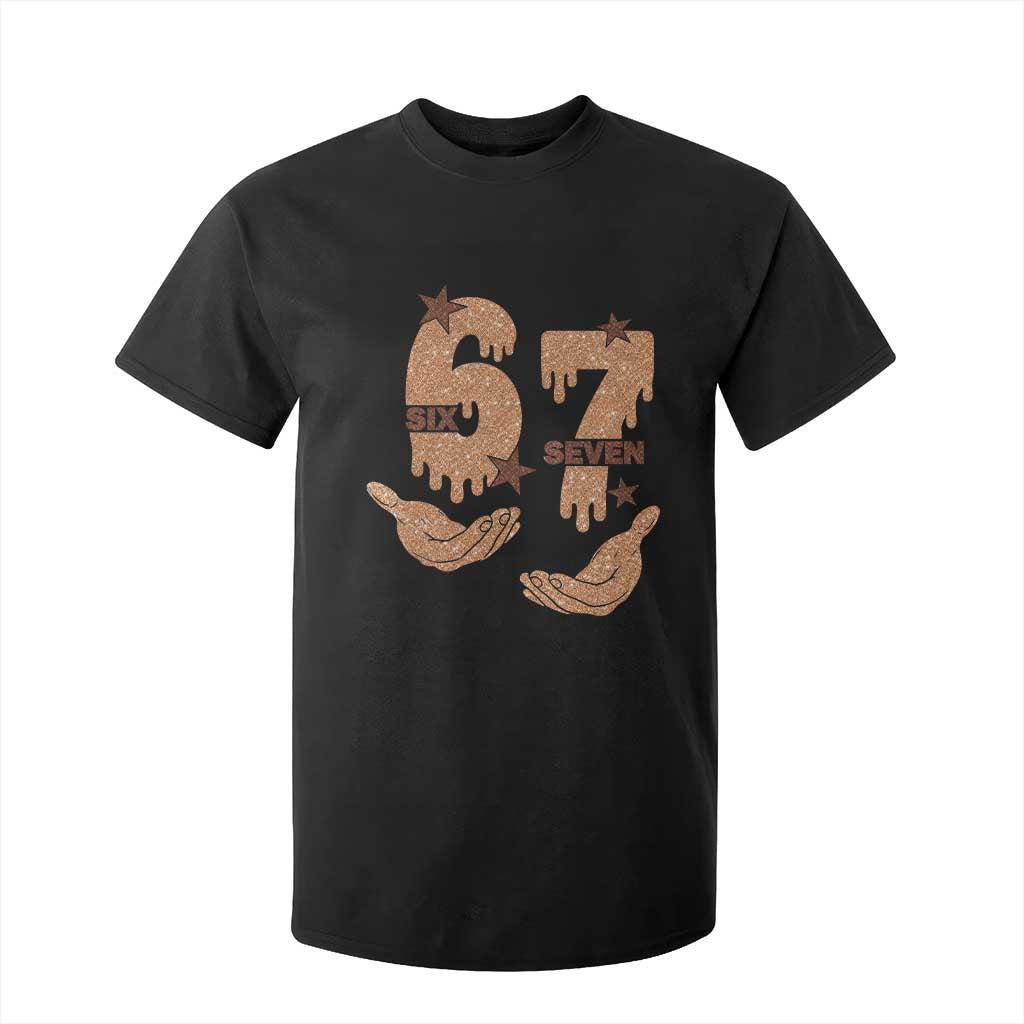 Funny Six Seven Meme T Shirt For Kid Melanin Black History Month Gift TS12 Black Print Your Wear