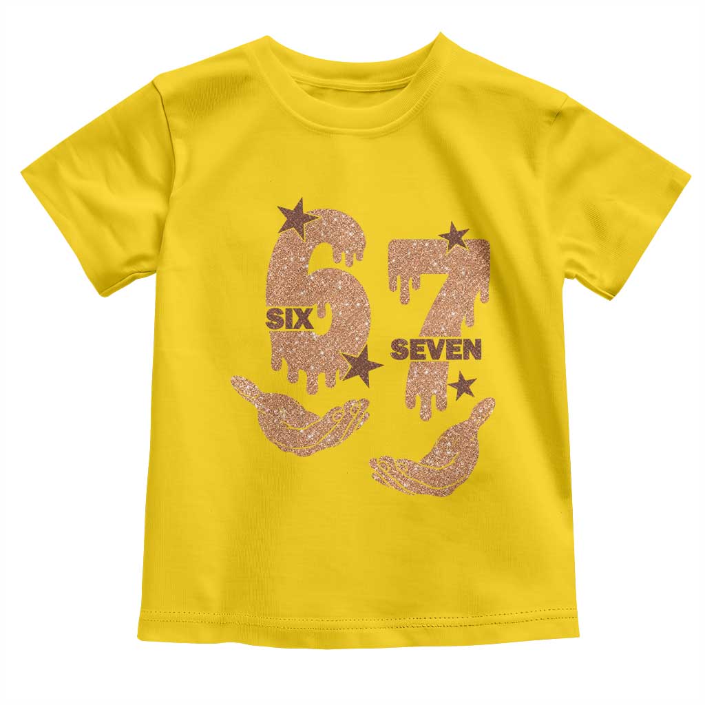Funny Six Seven Meme Toddler T Shirt Melanin Black History Month Gift TS12 Daisy Print Your Wear