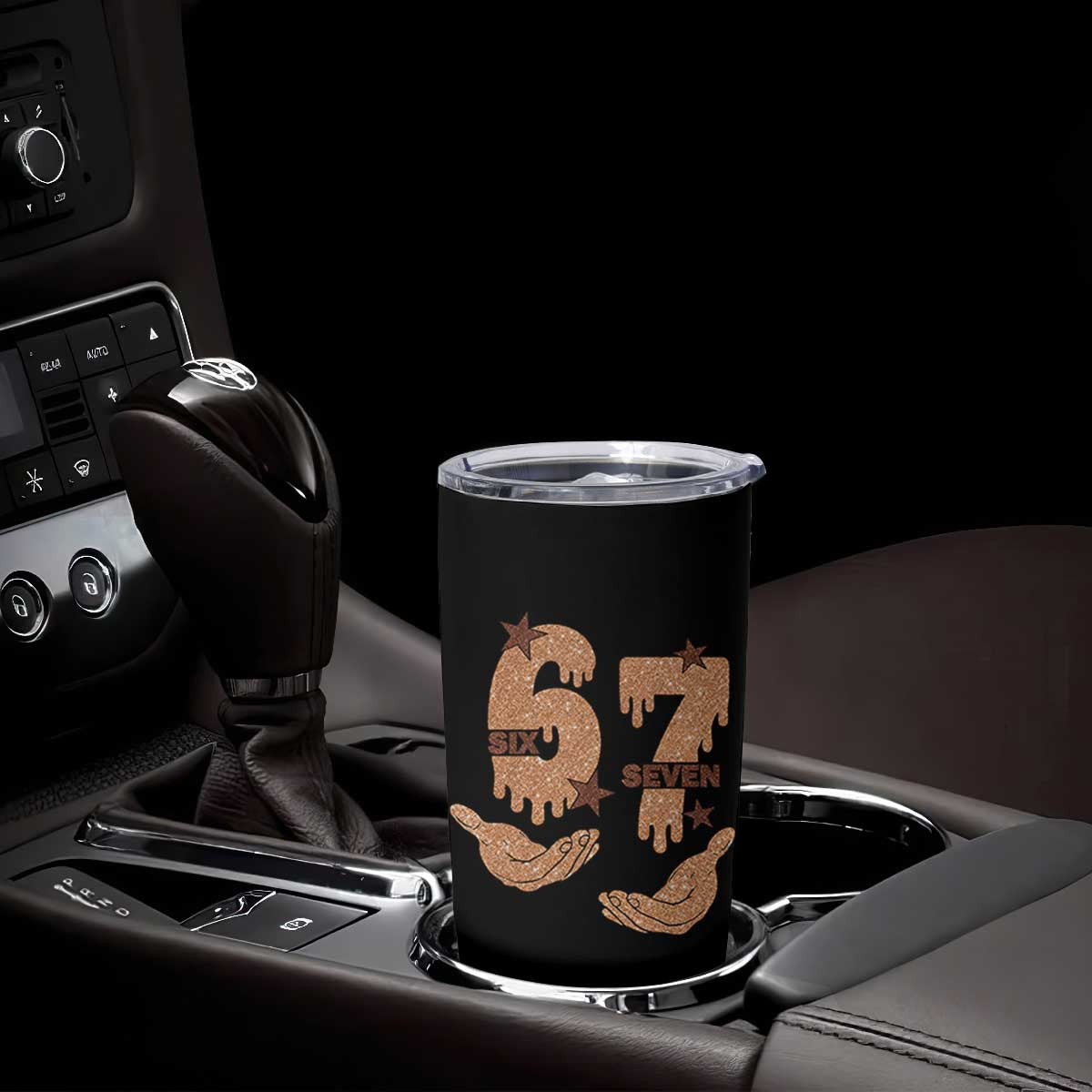 Funny Six Seven Meme Tumbler Cup Melanin Black History Month Gift TS12 Print Your Wear