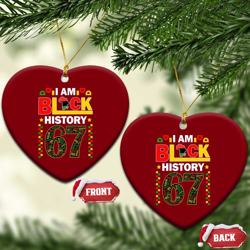 67 Meme Black History Month Ceramic Ornament African American Pride TS12 Print Your Wear