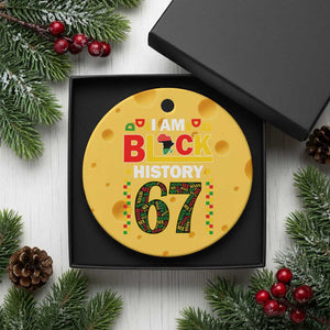 67 Meme Black History Month Ceramic Ornament African American Pride TS12 1pc Yellow Cheese Print Your Wear