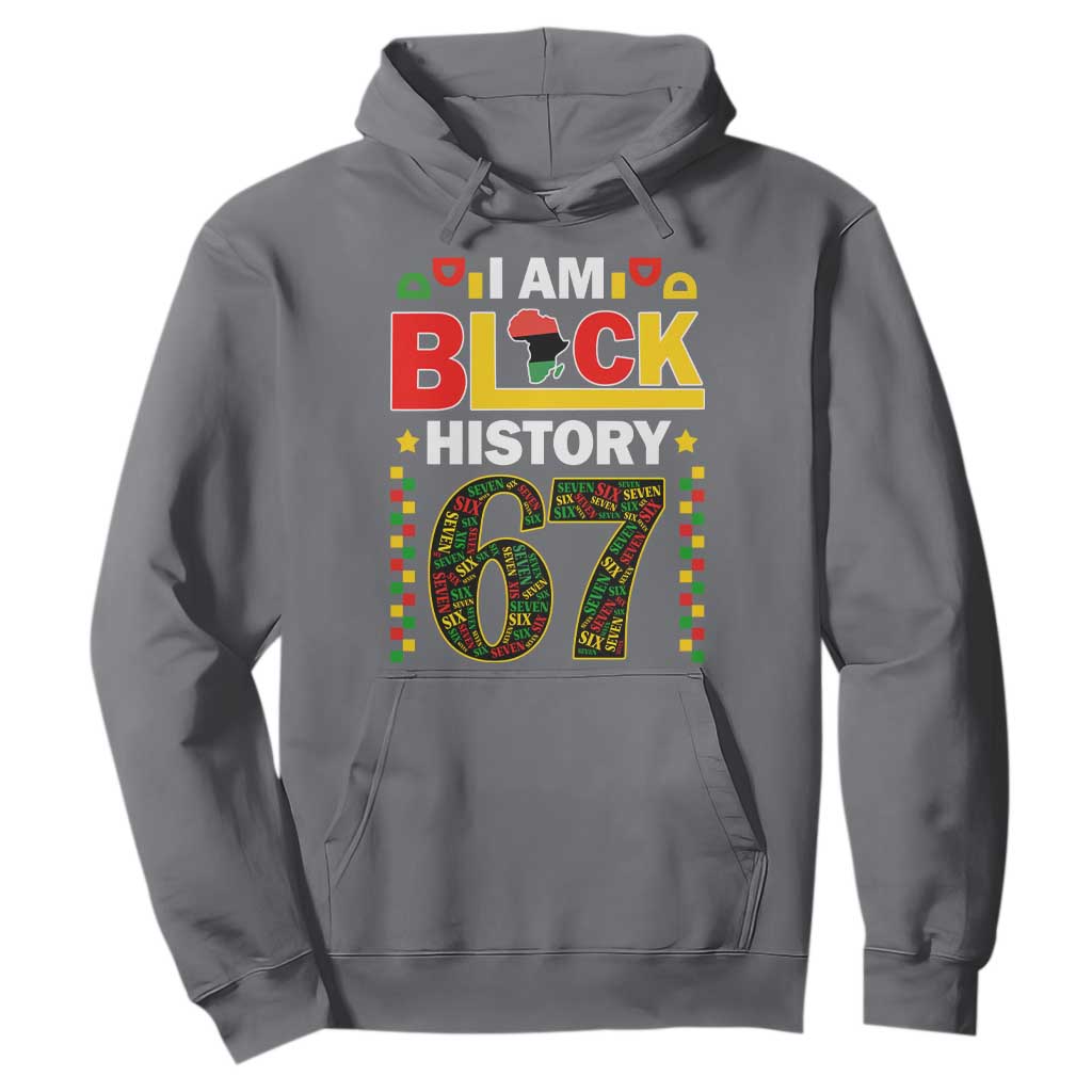 67 Meme Black History Month Hoodie African American Pride TS12 Charcoal Print Your Wear