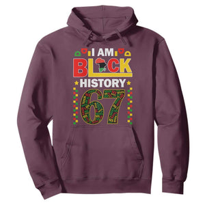 67 Meme Black History Month Hoodie African American Pride TS12 Maroon Print Your Wear