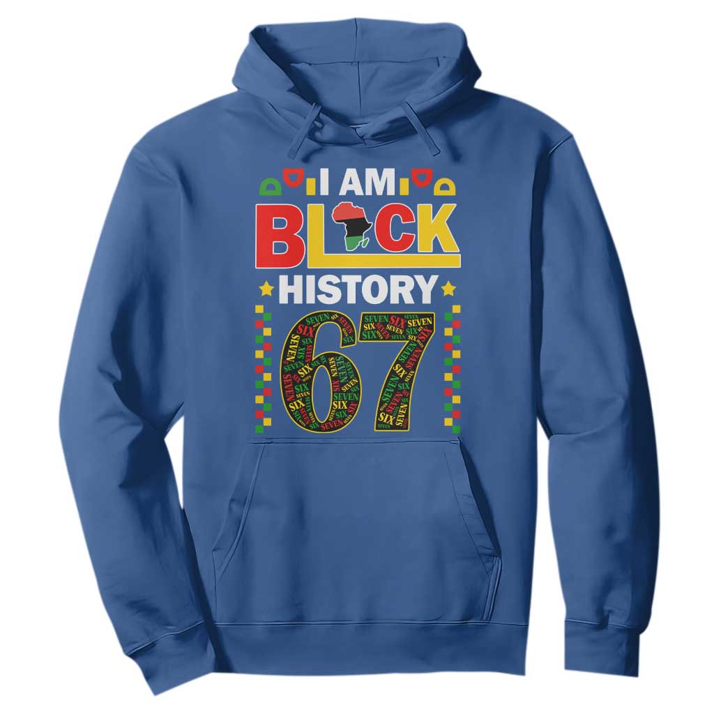 67 Meme Black History Month Hoodie African American Pride TS12 Royal Blue Print Your Wear
