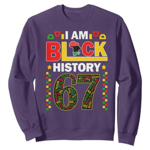 67 Meme Black History Month Sweatshirt African American Pride TS12 Purple Print Your Wear