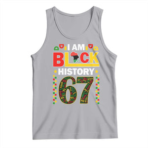 67 Meme Black History Month Tank Top African American Pride TS12 Athletic Heather Print Your Wear