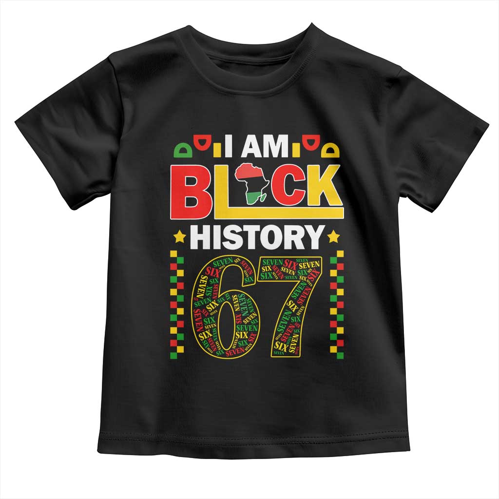 67 Meme Black History Month Toddler T Shirt African American Pride TS12 Black Print Your Wear