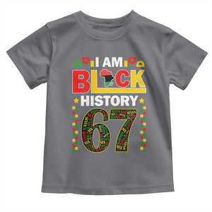 67 Meme Black History Month Toddler T Shirt African American Pride TS12 Charcoal Print Your Wear