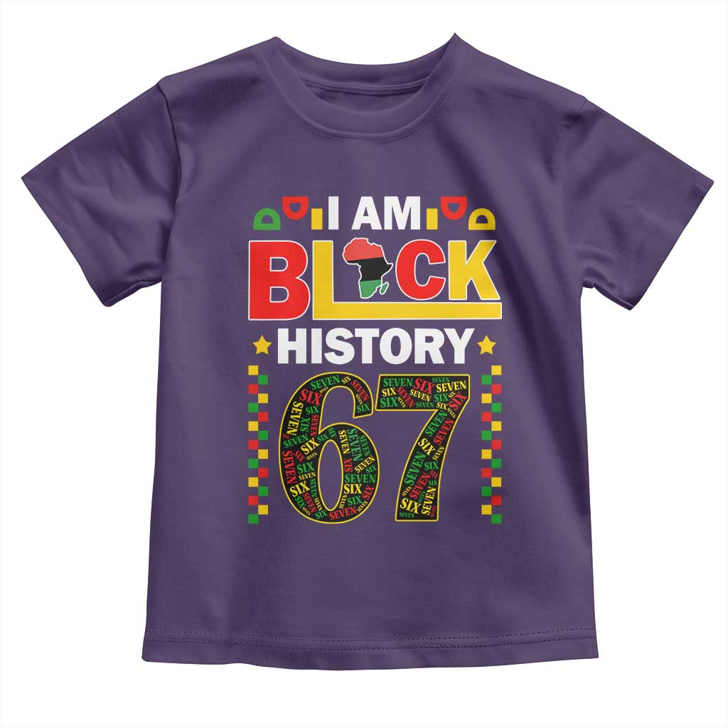 67 Meme Black History Month Toddler T Shirt African American Pride TS12 Purple Print Your Wear