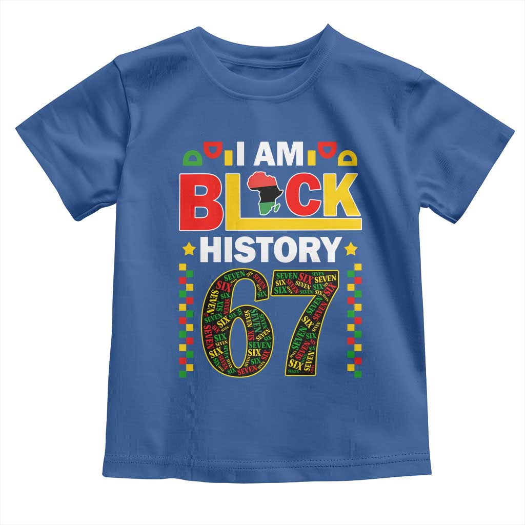 67 Meme Black History Month Toddler T Shirt African American Pride TS12 Royal Blue Print Your Wear