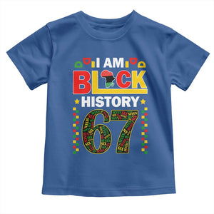67 Meme Black History Month Toddler T Shirt African American Pride TS12 Royal Blue Print Your Wear