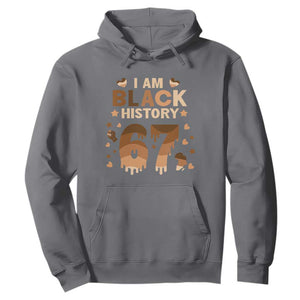 Funny Melanin Six Seven Meme Hoodie African American Gift TS12 Charcoal Print Your Wear