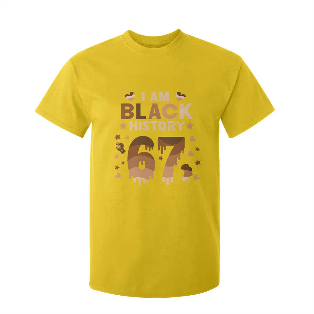 Funny Melanin Six Seven Meme T Shirt For Kid African American Gift TS12 Daisy Print Your Wear
