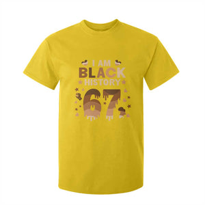 Funny Melanin Six Seven Meme T Shirt For Kid African American Gift TS12 Daisy Print Your Wear