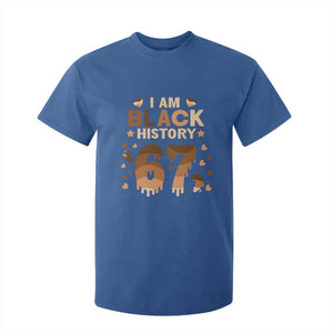 Funny Melanin Six Seven Meme T Shirt For Kid African American Gift TS12 Royal Blue Print Your Wear