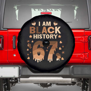 Funny Melanin Six Seven Meme Spare Tire Cover African American Gift TS12 Black Print Your Wear