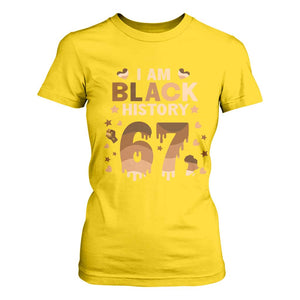Funny Melanin Six Seven Meme T Shirt For Women African American Gift TS12 Daisy Print Your Wear