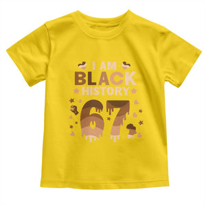 Funny Melanin Six Seven Meme Toddler T Shirt African American Gift TS12 Daisy Print Your Wear