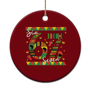 Funny Six Seven Meme Ceramic Ornament Pan African Culture Gift TS12 1pc Red Print Your Wear