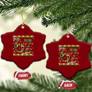 Funny Six Seven Meme Ceramic Ornament Pan African Culture Gift TS12 Print Your Wear