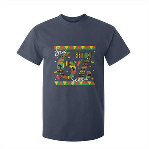 Funny Six Seven Meme T Shirt For Kid Pan African Culture Gift TS12 Navy Print Your Wear