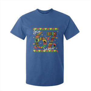 Funny Six Seven Meme T Shirt For Kid Pan African Culture Gift TS12 Royal Blue Print Your Wear