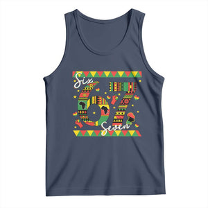 Funny Six Seven Meme Tank Top Pan African Culture Gift TS12 Navy Print Your Wear