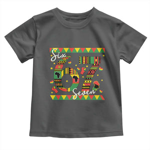 Funny Six Seven Meme Toddler T Shirt Pan African Culture Gift TS12 Dark Heather Print Your Wear