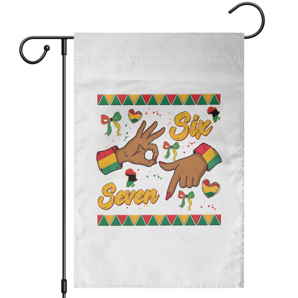 Funny 67 Meme Black History Month Garden Flag Gen Z Alpha Gift TS12 White Print Your Wear