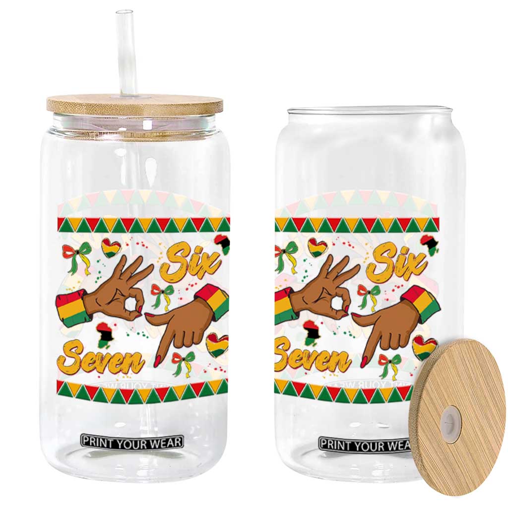 Funny 67 Meme Black History Month Glass Can Gen Z Alpha Gift TS12 Print Your Wear