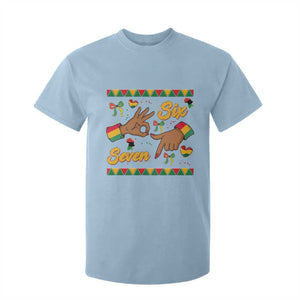 Funny 67 Meme Black History Month T Shirt For Kid Gen Z Alpha Gift TS12 Light Blue Print Your Wear