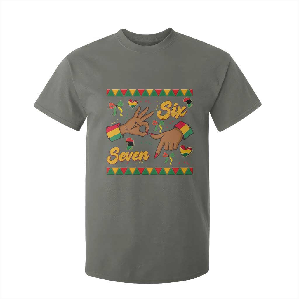 Funny 67 Meme Black History Month T Shirt For Kid Gen Z Alpha Gift TS12 Military Green Print Your Wear