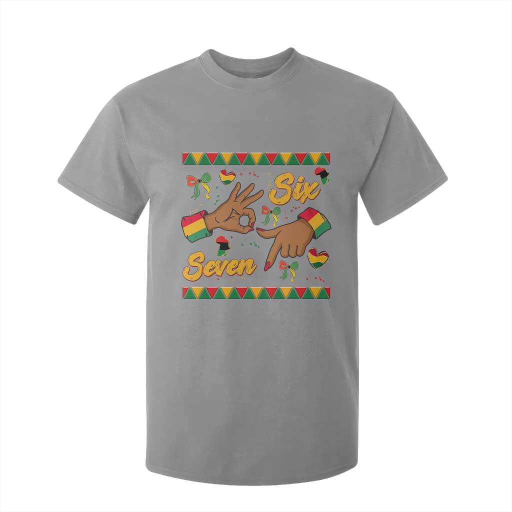 Funny 67 Meme Black History Month T Shirt For Kid Gen Z Alpha Gift TS12 Sport Gray Print Your Wear