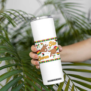 Funny 67 Meme Black History Month Skinny Tumbler Gen Z Alpha Gift TS12 Print Your Wear