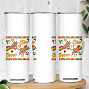 Funny 67 Meme Black History Month Skinny Tumbler Gen Z Alpha Gift TS12 Print Your Wear
