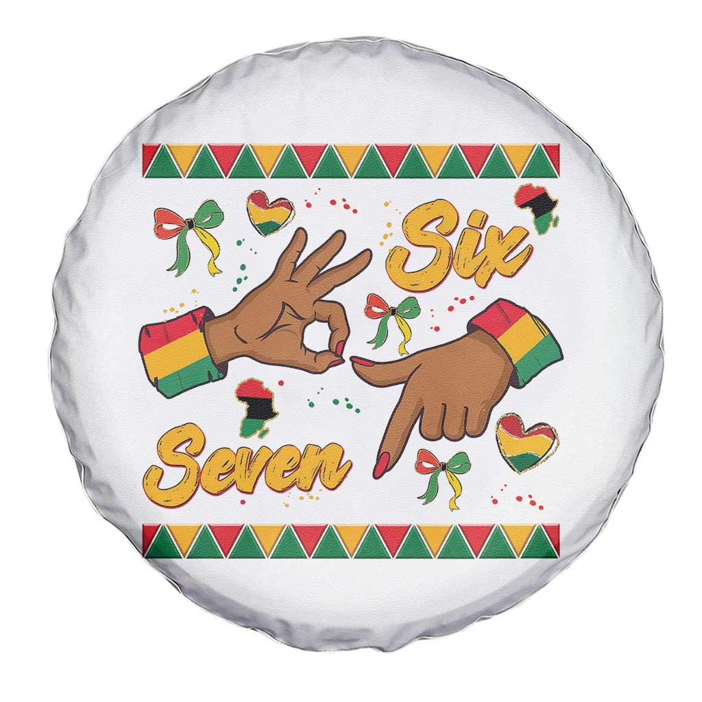 Funny 67 Meme Black History Month Spare Tire Cover Gen Z Alpha Gift TS12 Print Your Wear