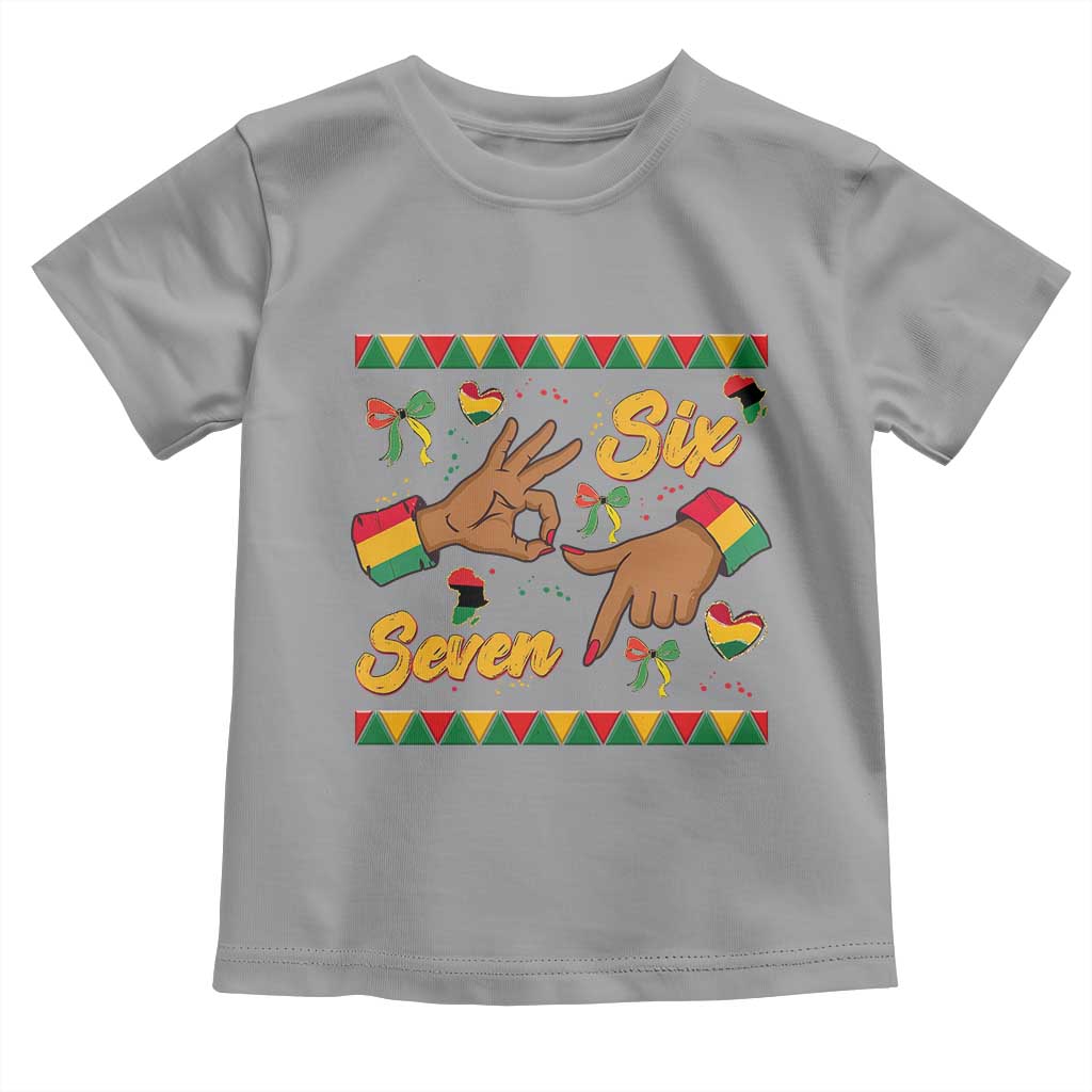 Funny 67 Meme Black History Month Toddler T Shirt Gen Z Alpha Gift TS12 Sport Gray Print Your Wear