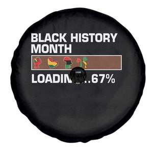 Funny Black History Month Loading Spare Tire Cover Six Seven Meme TS12 Print Your Wear