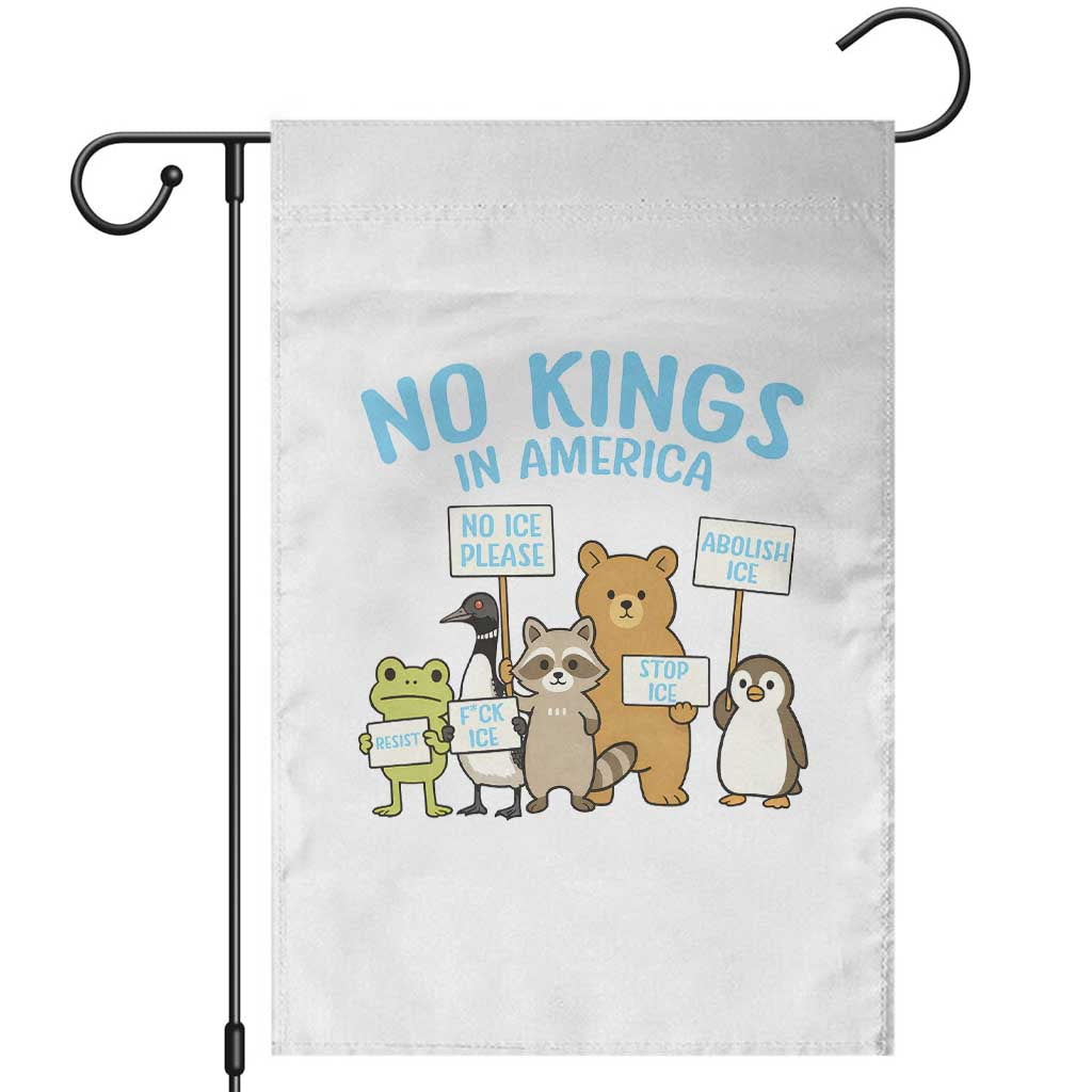 Funny Protest Animals Abolish Ice Garden Flag Minneapolis USA Support Gift TS12 White Print Your Wear