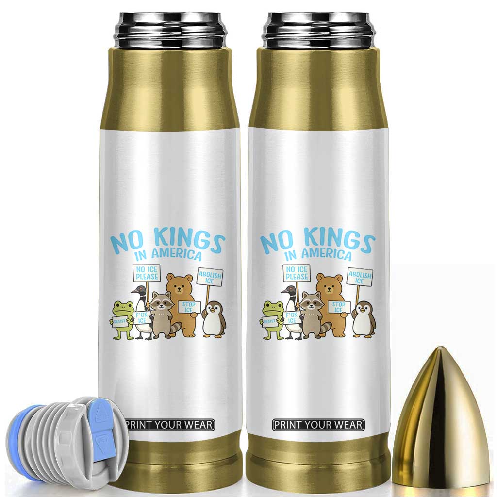 Funny Protest Animals Abolish Ice Bullet Tumbler Minneapolis USA Support Gift TS12 White Print Your Wear