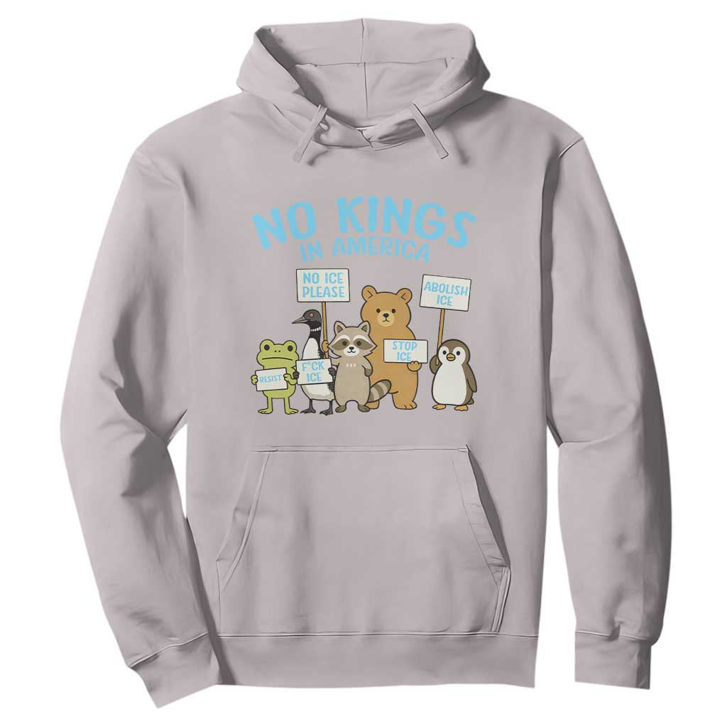 Funny Protest Animals Abolish Ice Hoodie Minneapolis USA Support Gift TS12 Ice Gray Print Your Wear
