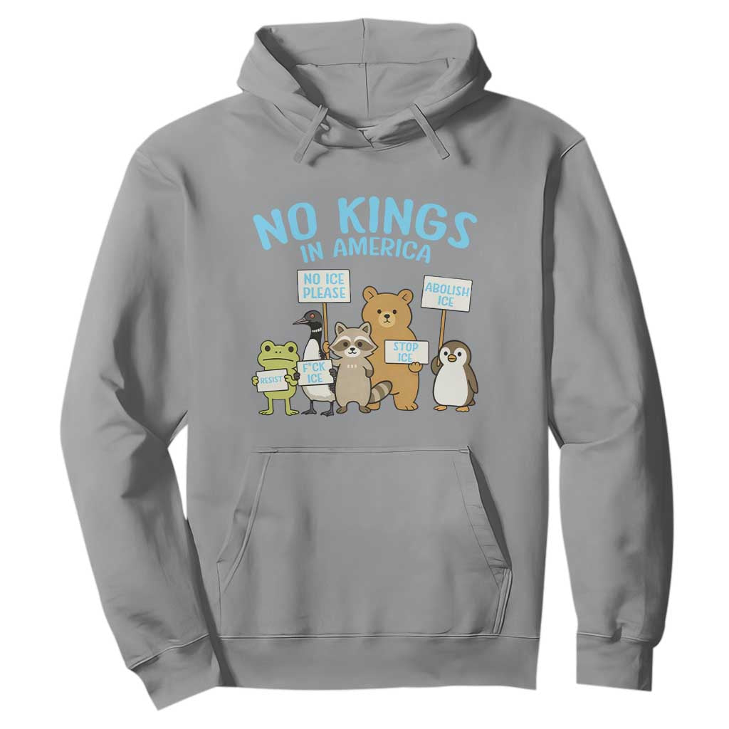 Funny Protest Animals Abolish Ice Hoodie Minneapolis USA Support Gift TS12 Sport Gray Print Your Wear