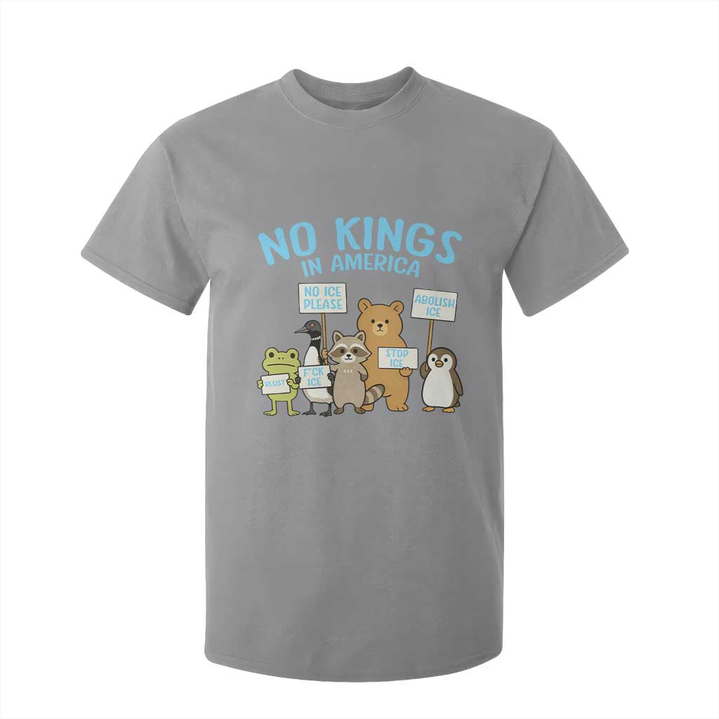 Funny Protest Animals Abolish Ice T Shirt For Kid Minneapolis USA Support Gift TS12 Sport Gray Print Your Wear