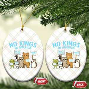 Funny Protest Animals Abolish Ice Ceramic Ornament Minneapolis USA Support Gift TS12 Print Your Wear