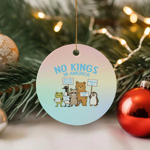 Funny Protest Animals Abolish Ice Ceramic Ornament Minneapolis USA Support Gift TS12 1pc Pastel Print Your Wear