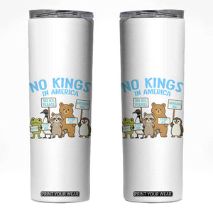 Funny Protest Animals Abolish Ice Skinny Tumbler Minneapolis USA Support Gift TS12 White Print Your Wear