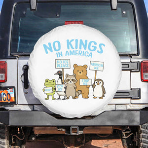 Funny Protest Animals Abolish Ice Spare Tire Cover Minneapolis USA Support Gift TS12 No hole White Print Your Wear