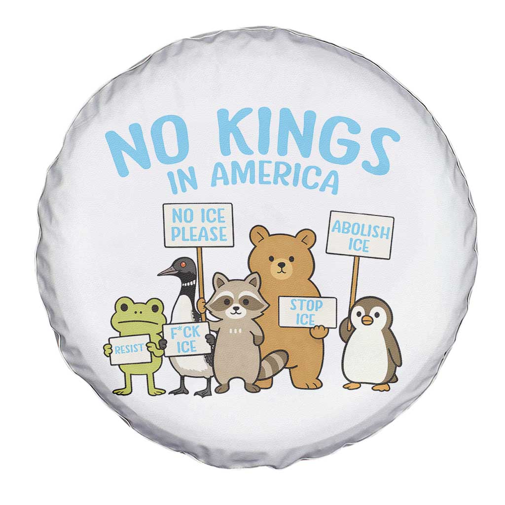 Funny Protest Animals Abolish Ice Spare Tire Cover Minneapolis USA Support Gift TS12 Print Your Wear