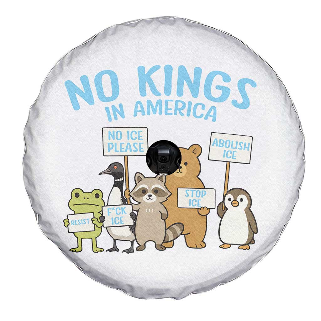 Funny Protest Animals Abolish Ice Spare Tire Cover Minneapolis USA Support Gift TS12 Print Your Wear
