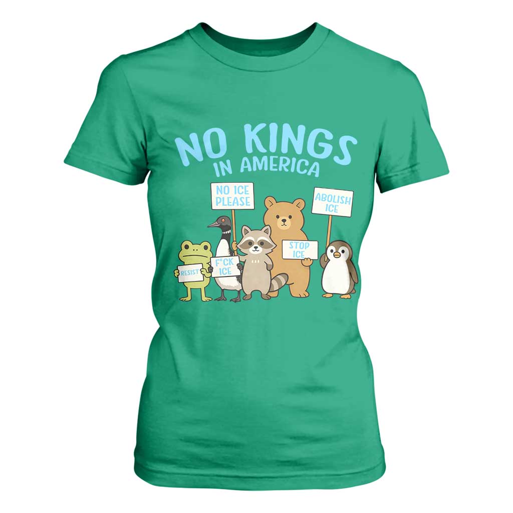 Funny Protest Animals Abolish Ice T Shirt For Women Minneapolis USA Support Gift TS12 Irish Green Print Your Wear